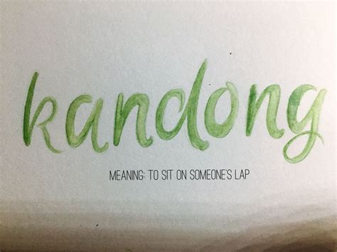 pakandong meaning|kandong in English .